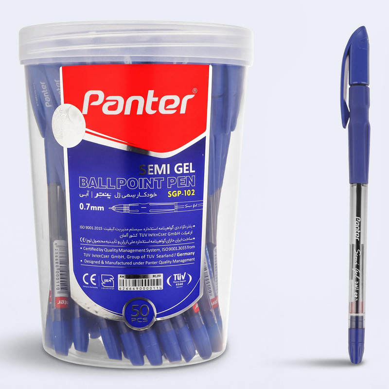 خودکار پنتر مدل Semi Gel بسته 50 عددی